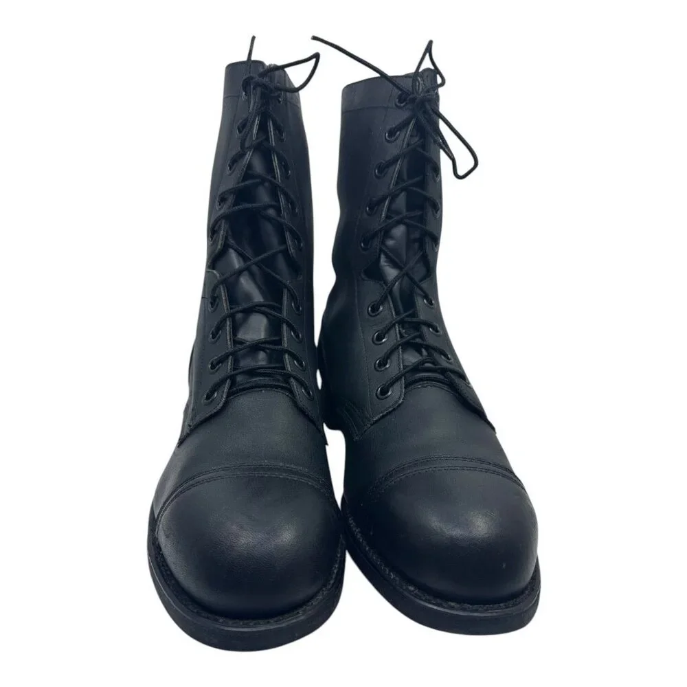 Bates Leather Lace-Up Combat Men's Boots Sz. 14R ANSI Z41.1-1991/75 Military NOS